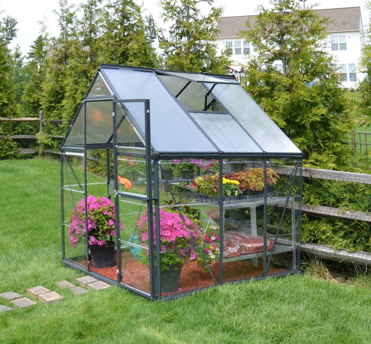 Polycarbonate Greenhouses - Small And Large Polycarbonate Glazed ...