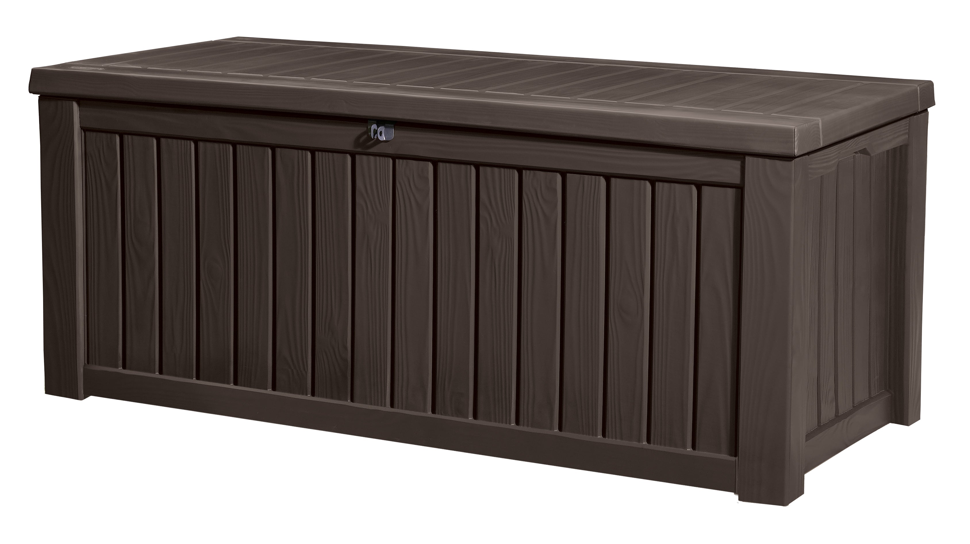 Norfolk Leisure Rockwood 570 Litre Garden Storage Box - Brown
