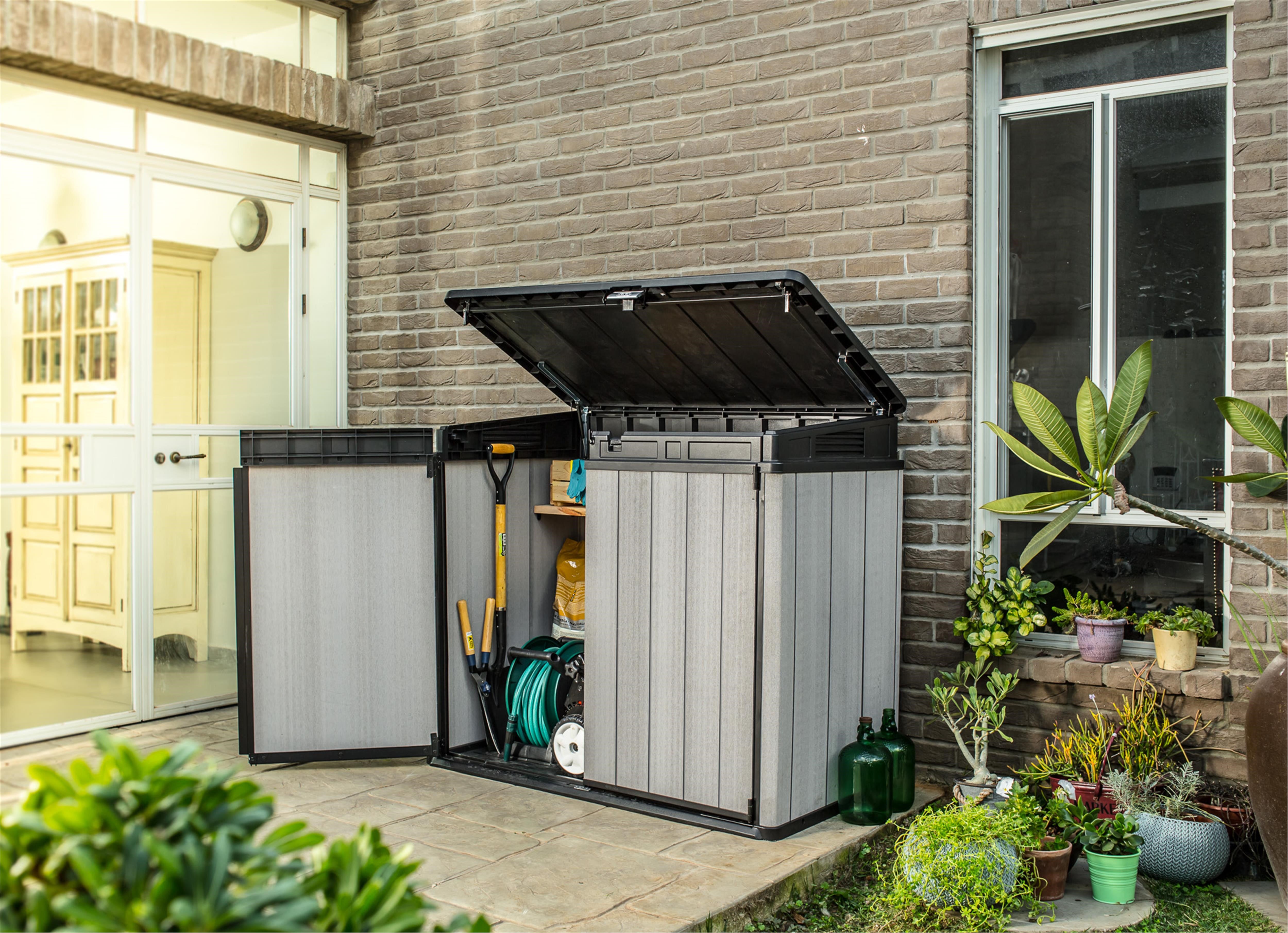 Duotech Elite 1150 Litre Garden Storage Box - Grey