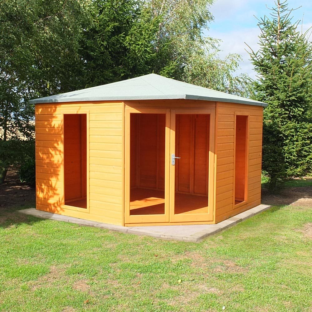 Shire 10x10 Larkspur Corner Summerhouse