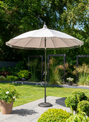 Norfolk Leisure Carousel 2.5m Garden Parasol - Grey