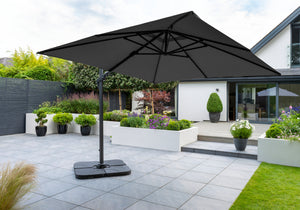 Royce Executive Standard Cantilever Garden Parasol - Carbon