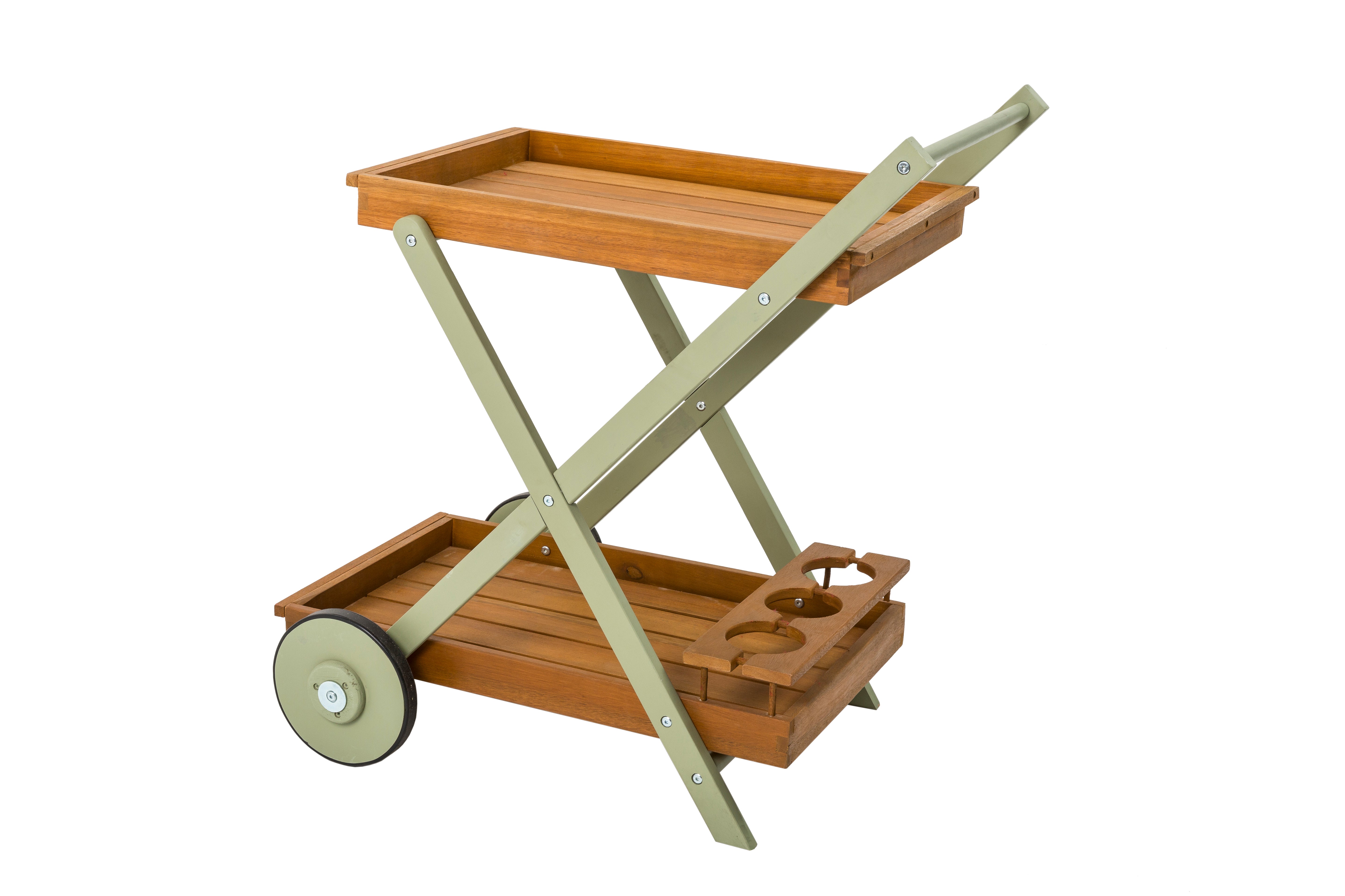 Norfolk Leisure Verdi Wooden Drinks Trolley