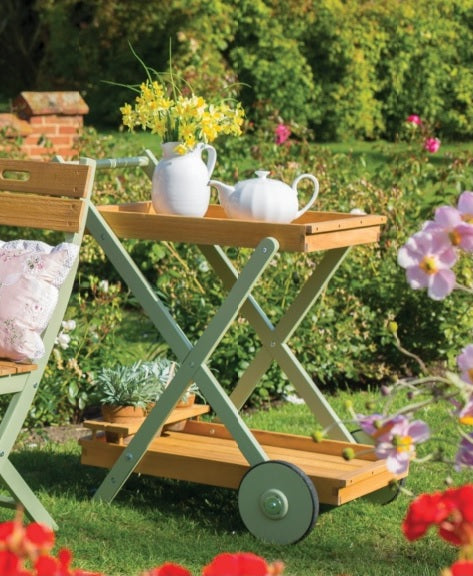Norfolk Leisure Verdi Wooden Drinks Trolley