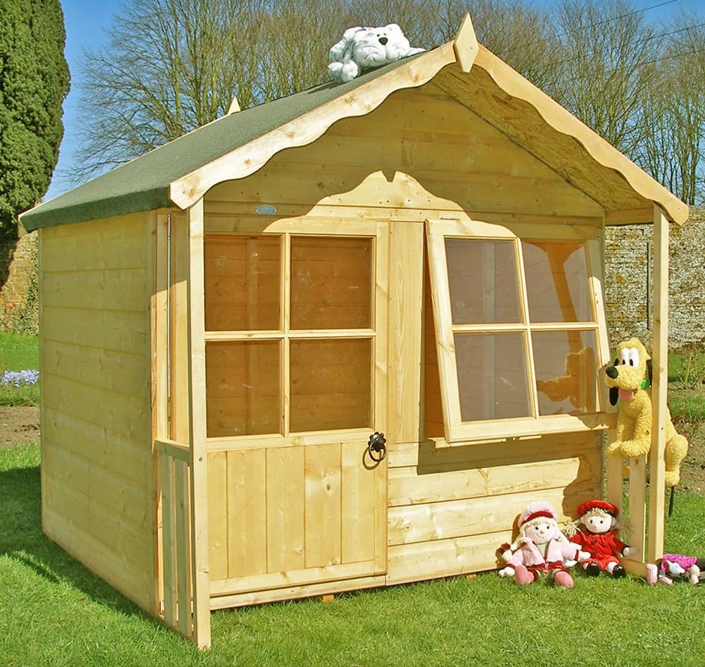Shire Kitty Wooden Playhouse 5x4
