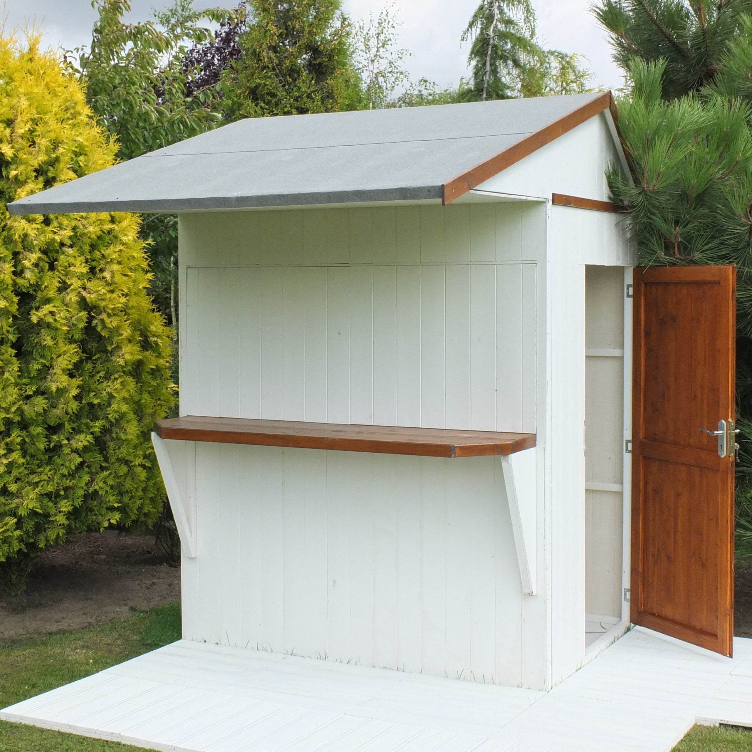 Shire 6x4 Apex Small Garden Bar Shed