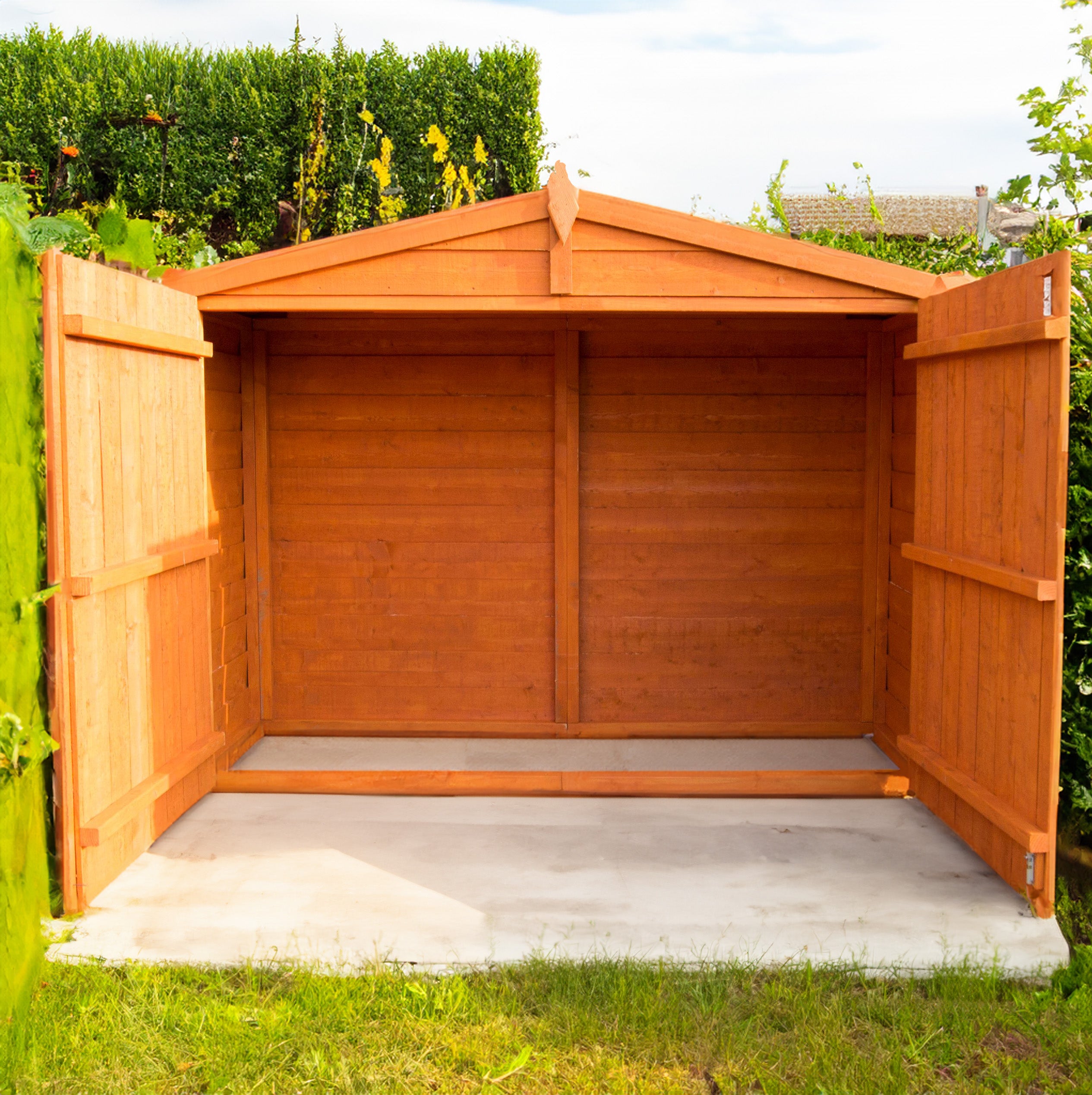 Shire Apex Overlap Wooden Bike Store (no Floor)