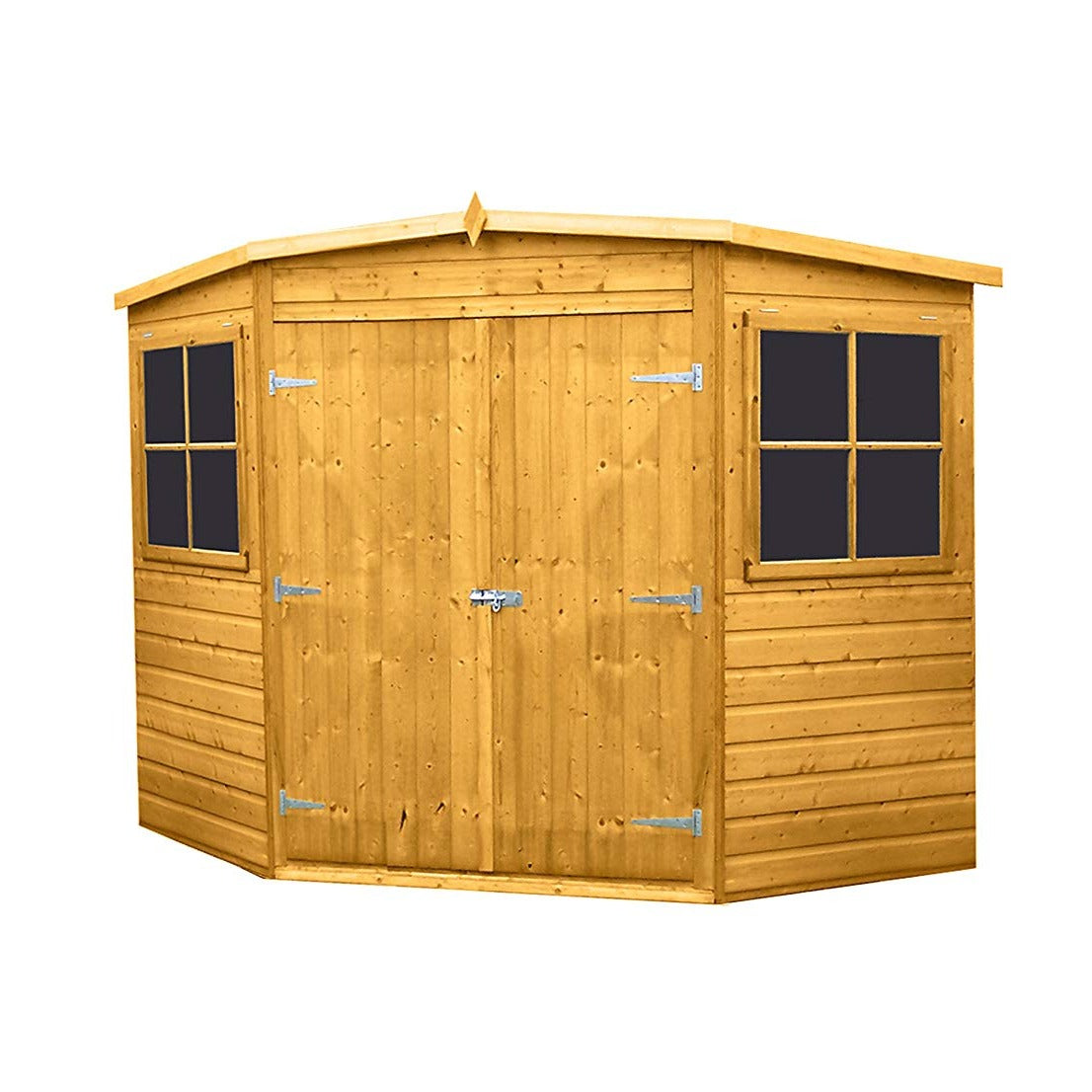 Shire Pressure Treated Corner Shed 8x8