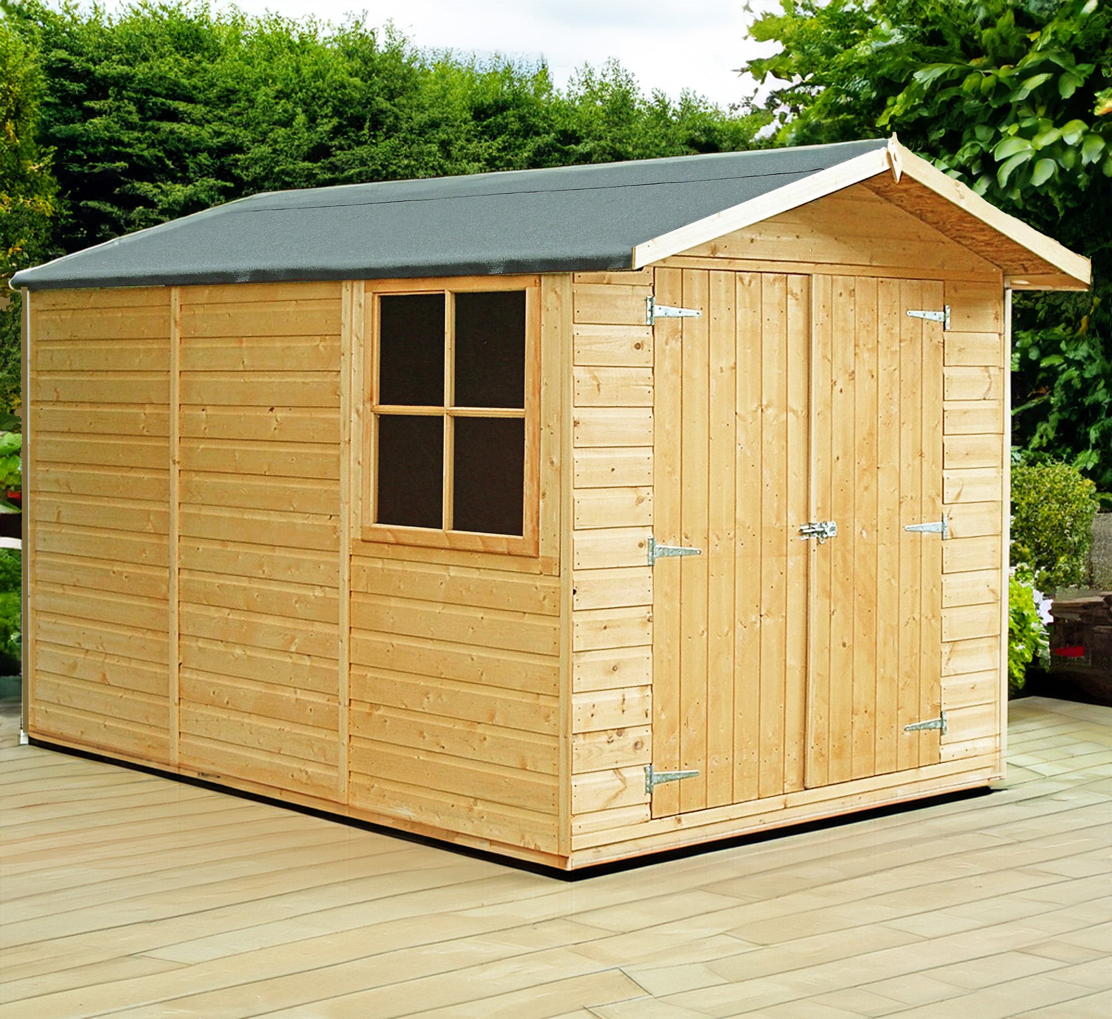 Shire 7x10 Guernsey Flatpack Garden Shed