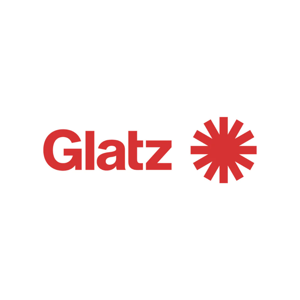 Glatz Logo in red on white background