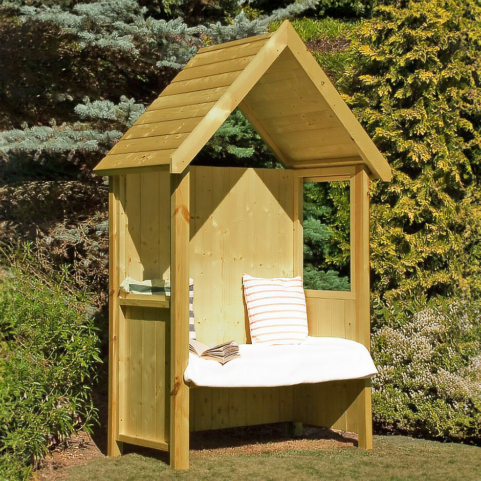 Shire Hebe Pressure Treated Garden Arbour