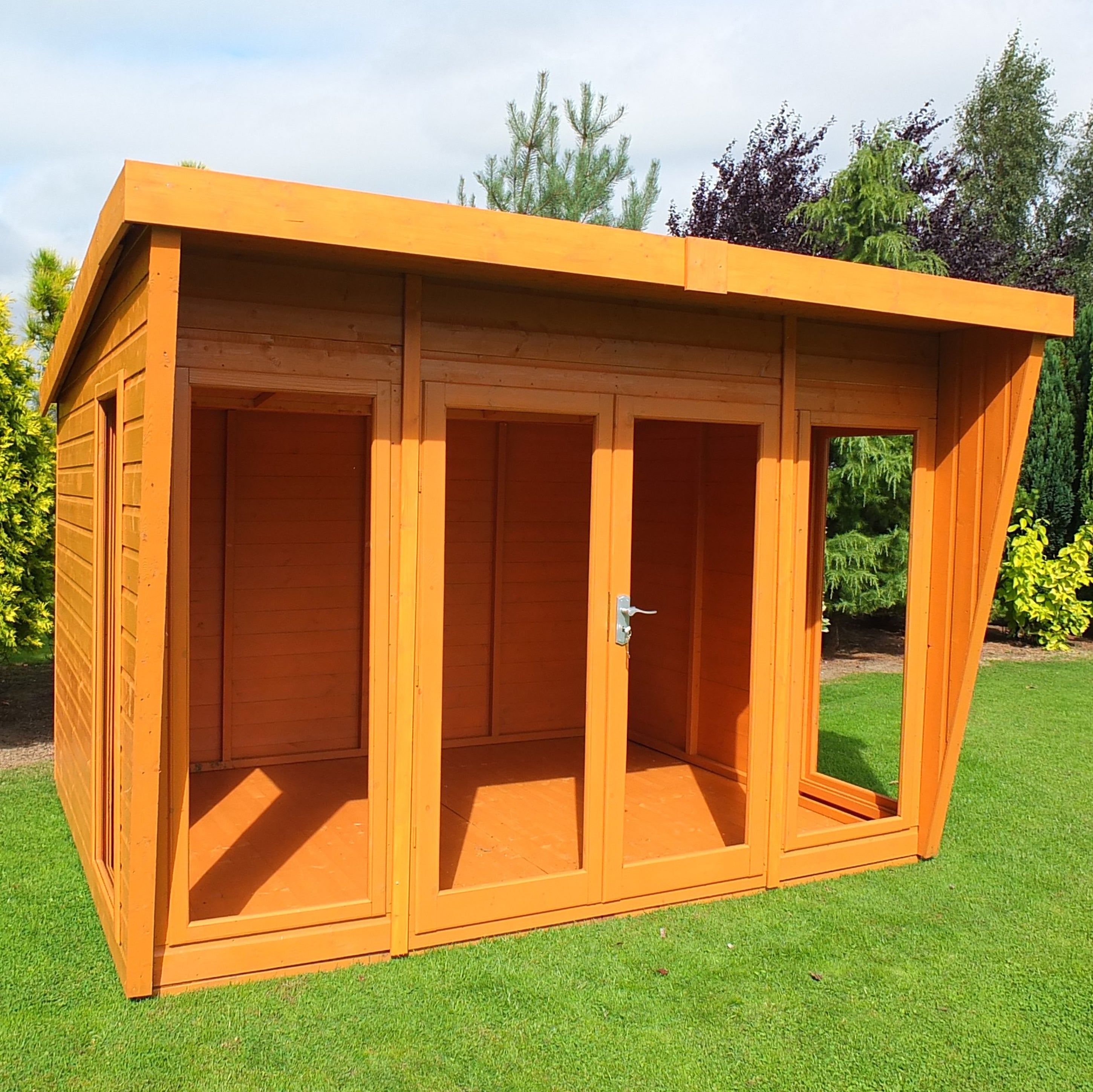 Shire 10x8 Highclere Summerhouse with Canopy
