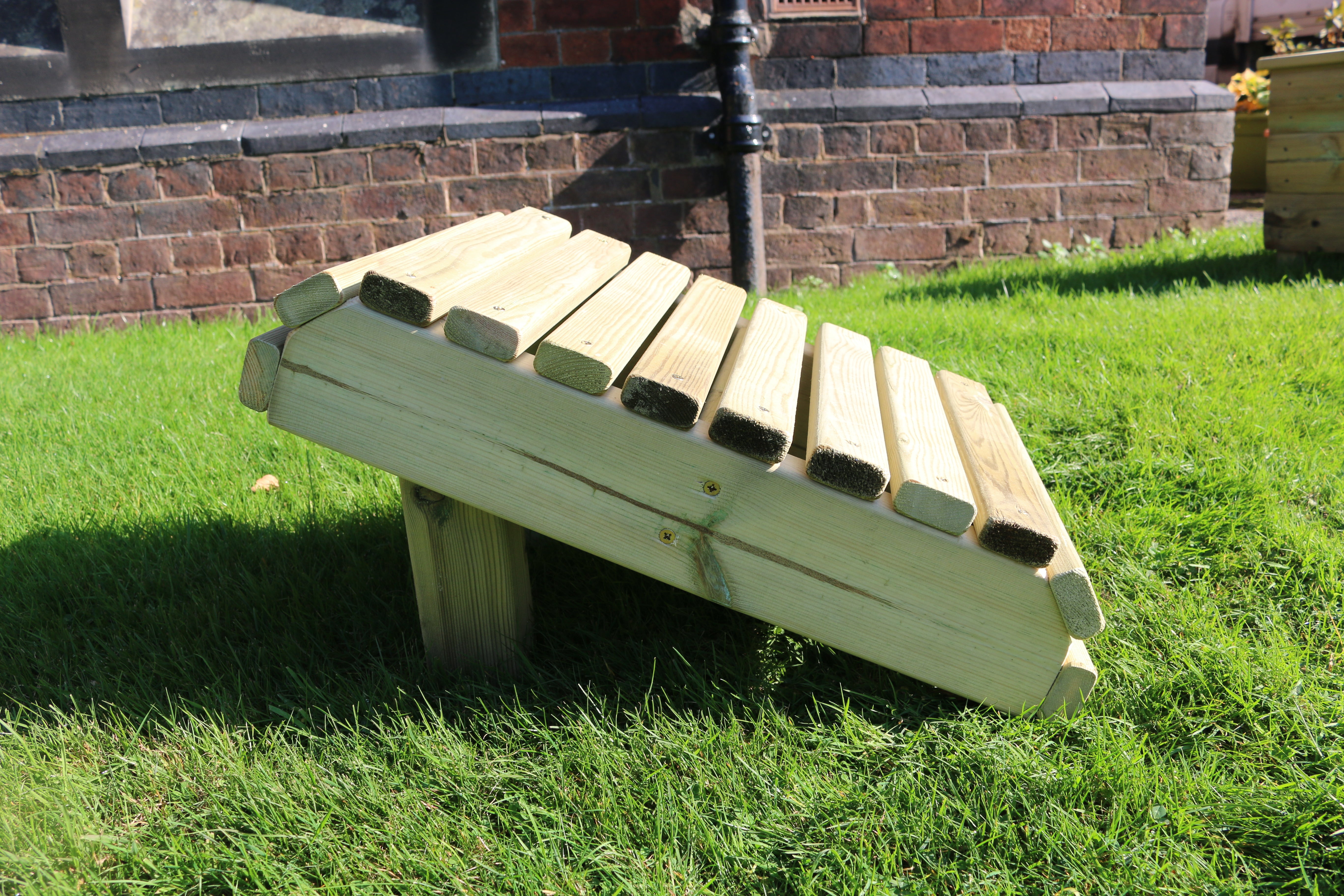 Ergo Chunky Wooden Footstool - Churnet Valley