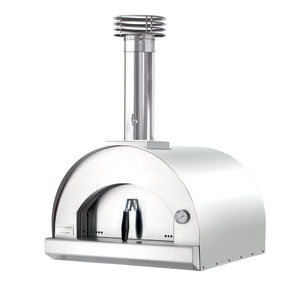 Fontana Margherita Build In Wood Fired Pizza Oven - Stainless Steel