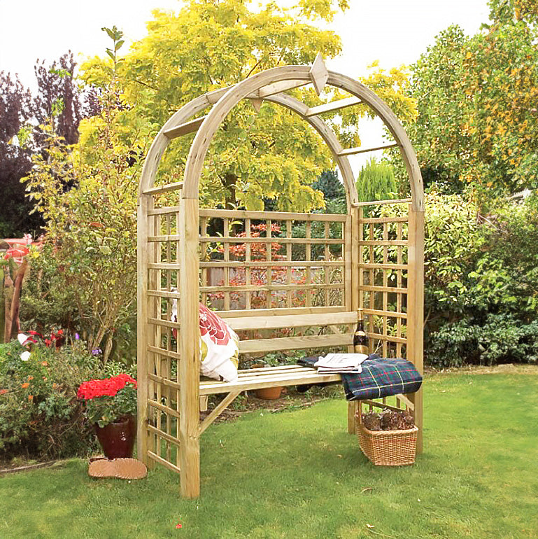 Shire Montebello Pressure Treated Garden Arbour