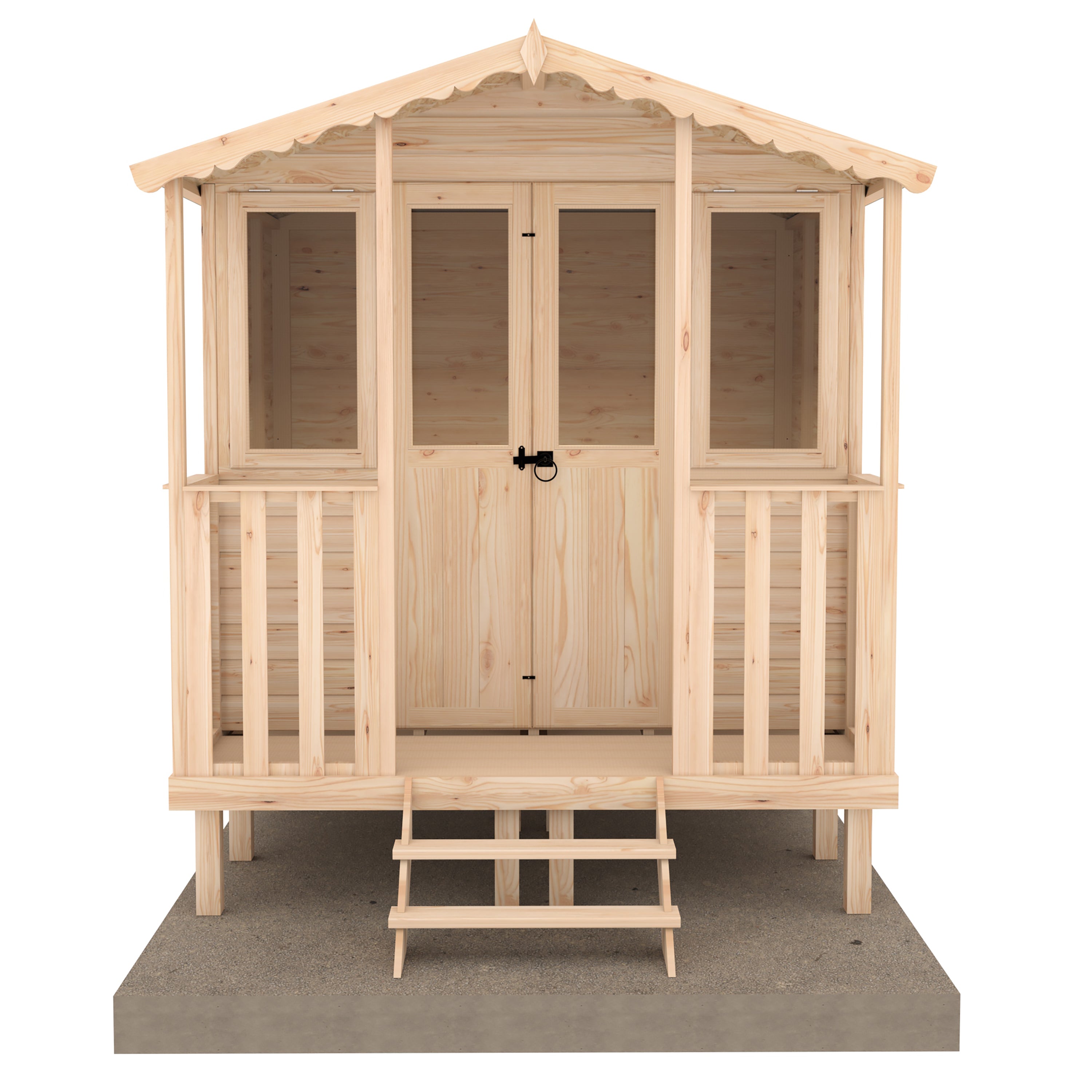 Shire 7x7 Thornham Beach Hut Style Summerhouse