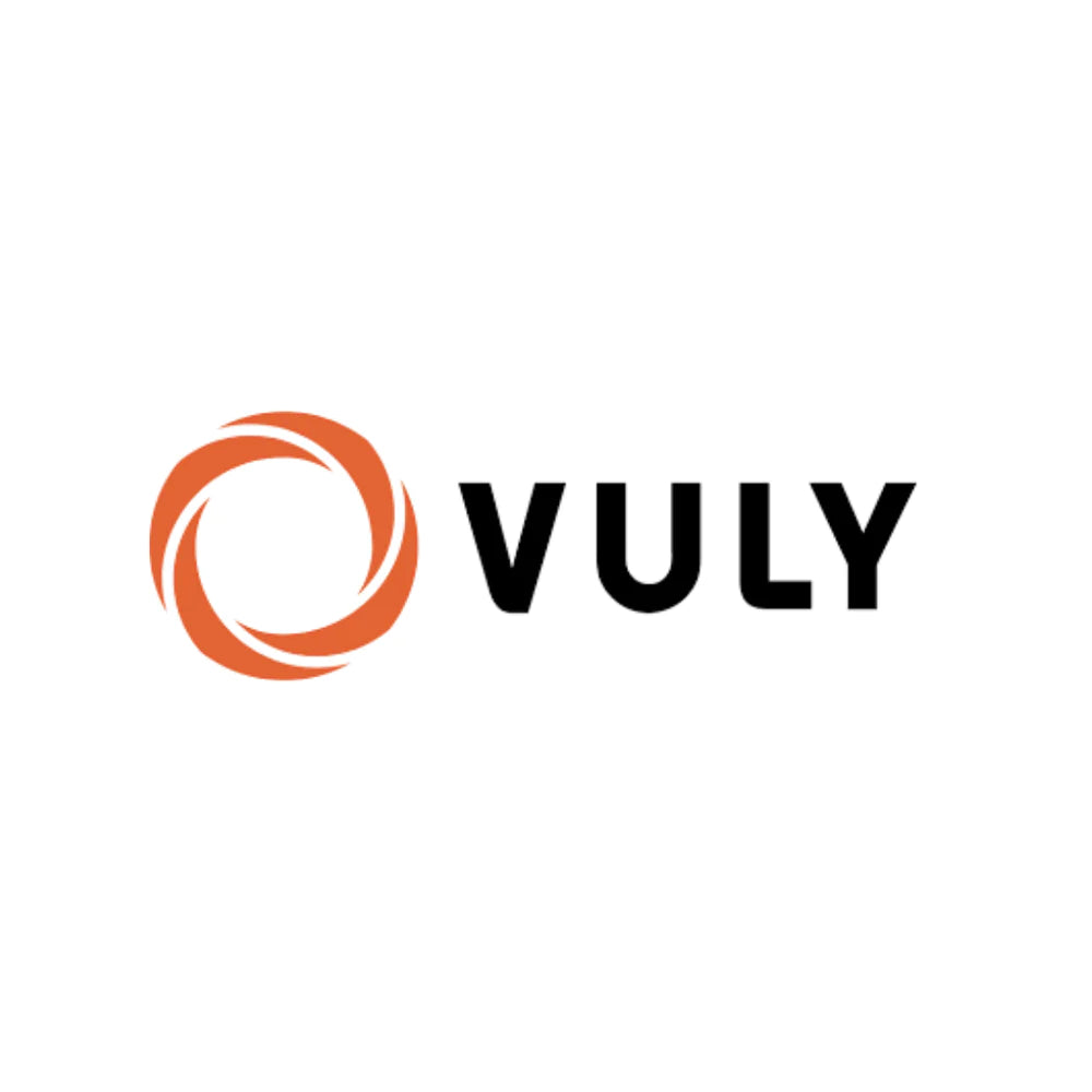 Vuly Logo on white background