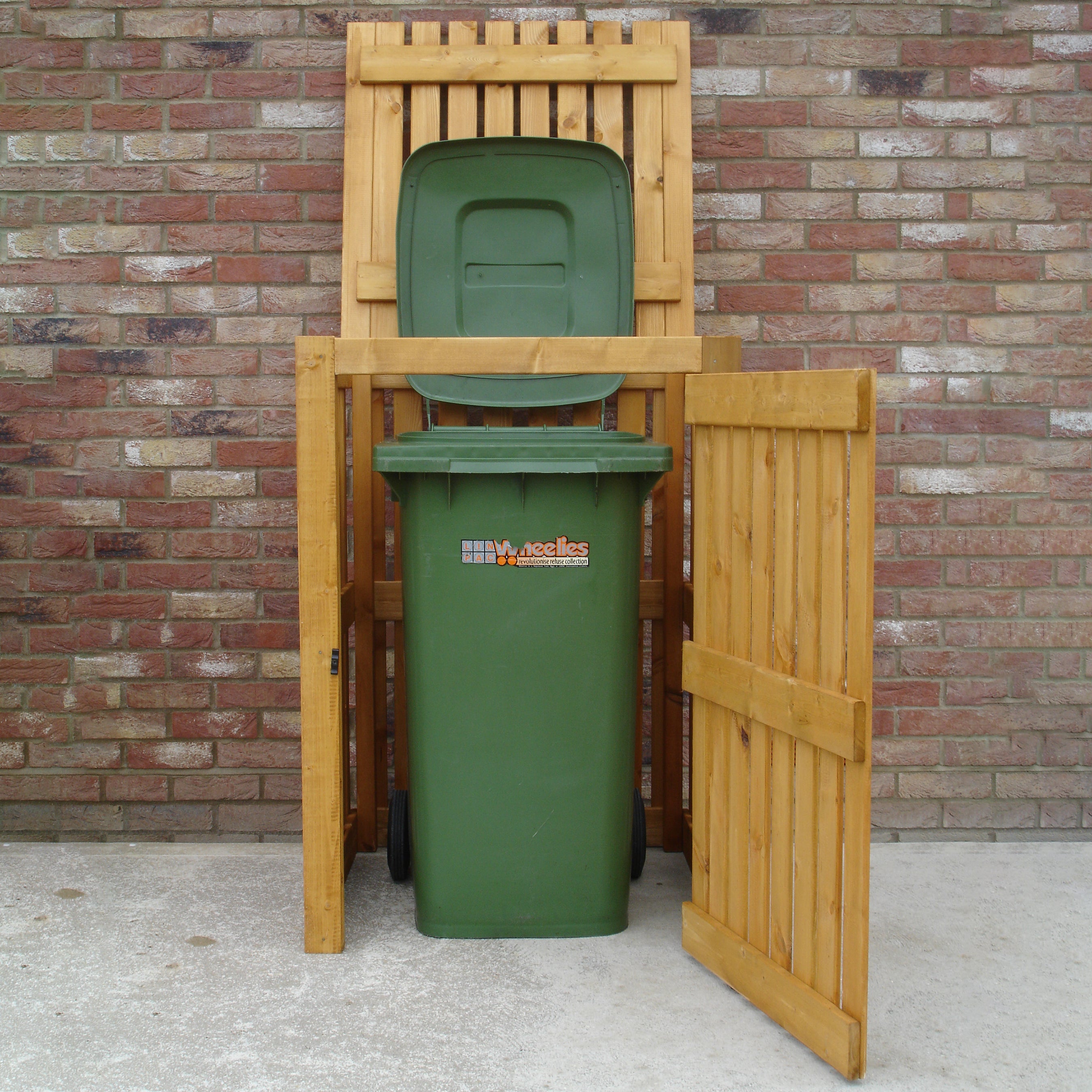 Shire Wooden Wheelie Bin Store