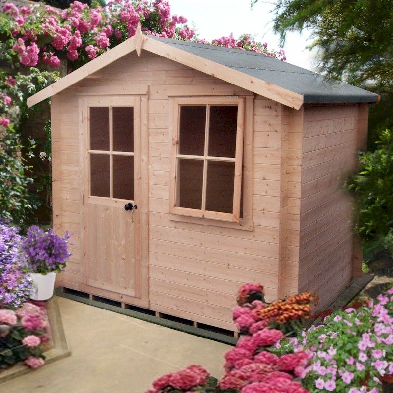 Shire Avesbury Log Cabin 10x10