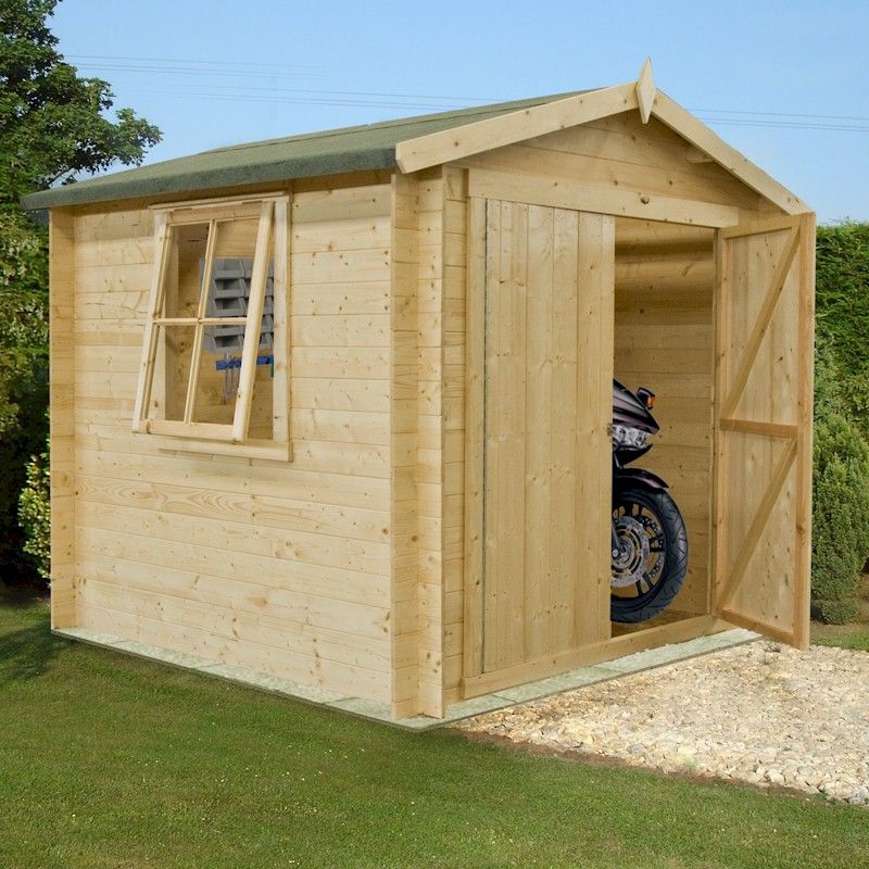 Shire 10x10 Bradley Log Cabin Shed