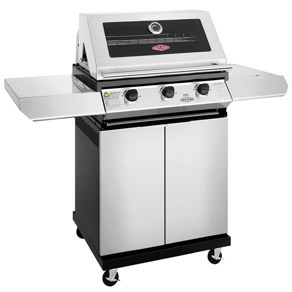 Beefeater 1200S 3 Burner Gas BBQ & Side Burner with Trolley