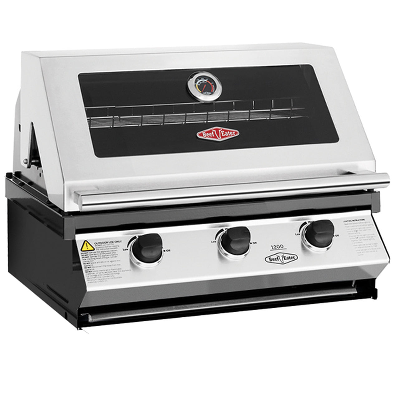Beefeater 1200S Built-in 3 Burner Gas BBQ