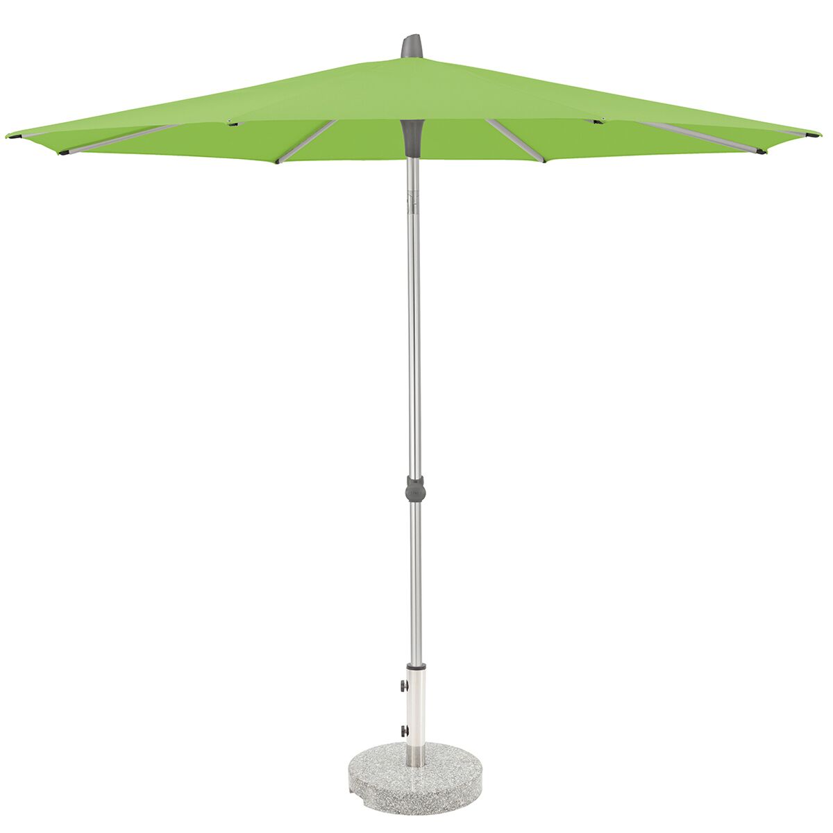Glatz Alu Smart Parasol 3.0m Round Class 2 - Kiwi 127