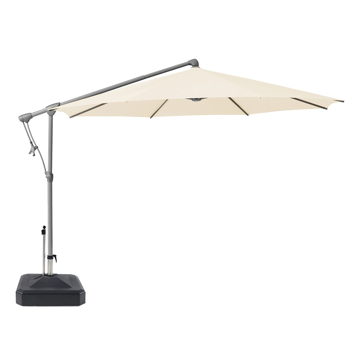 Glatz Sunwing Parasol 3.0m Round Class 2 - Cream/ Ecru 150