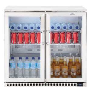 Beefeater Outdoor Kitchen 190 Litre Double Door Tropical Fridge