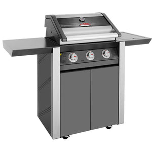 Beefeater 1600E 3 Burner Gas BBQ & Side Burner with Trolley