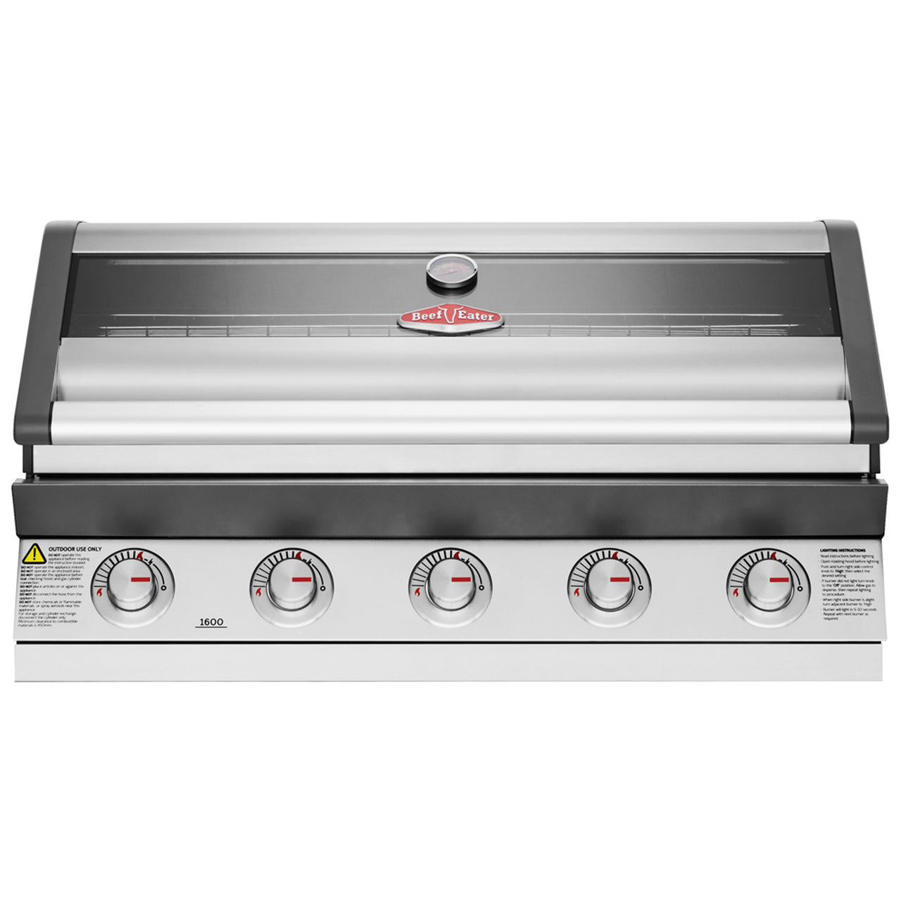 Beefeater 1600s Built-in 5 Burner Gas Bbq