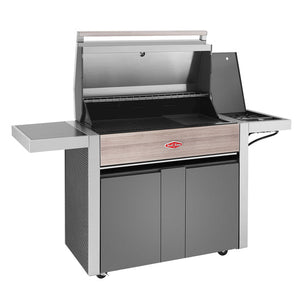 Beefeater 1500 Series 5 Burner Gas BBQ & Side Burner with Trolley