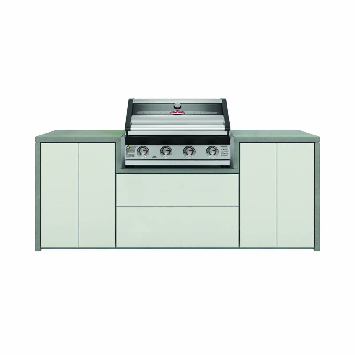 BeefEater Harmony 4 Burner Outdoor Kitchen Pack