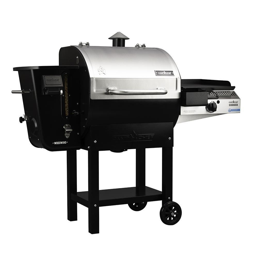 Camp Chef Woodwind 24 Pellet BBQ Grill With Sidekick