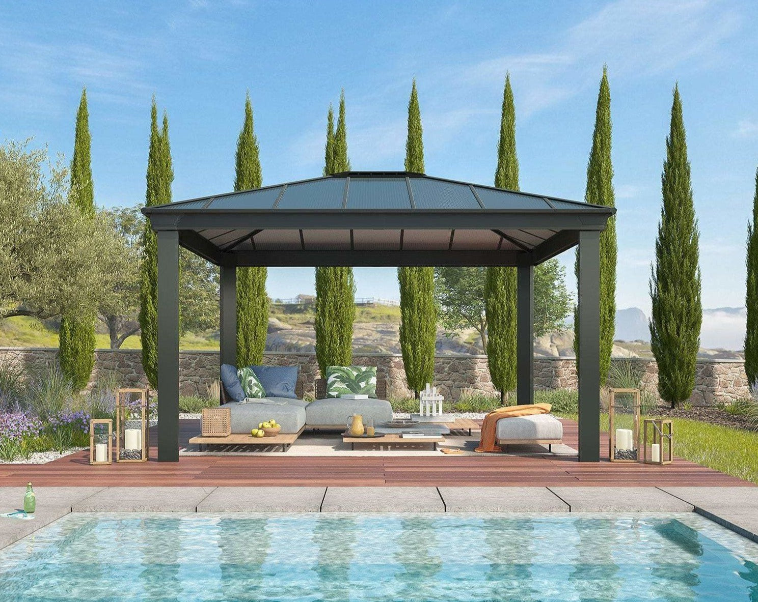 Dallas 4300 Aluminium Gazebo & Pergola - Canopia by Palram