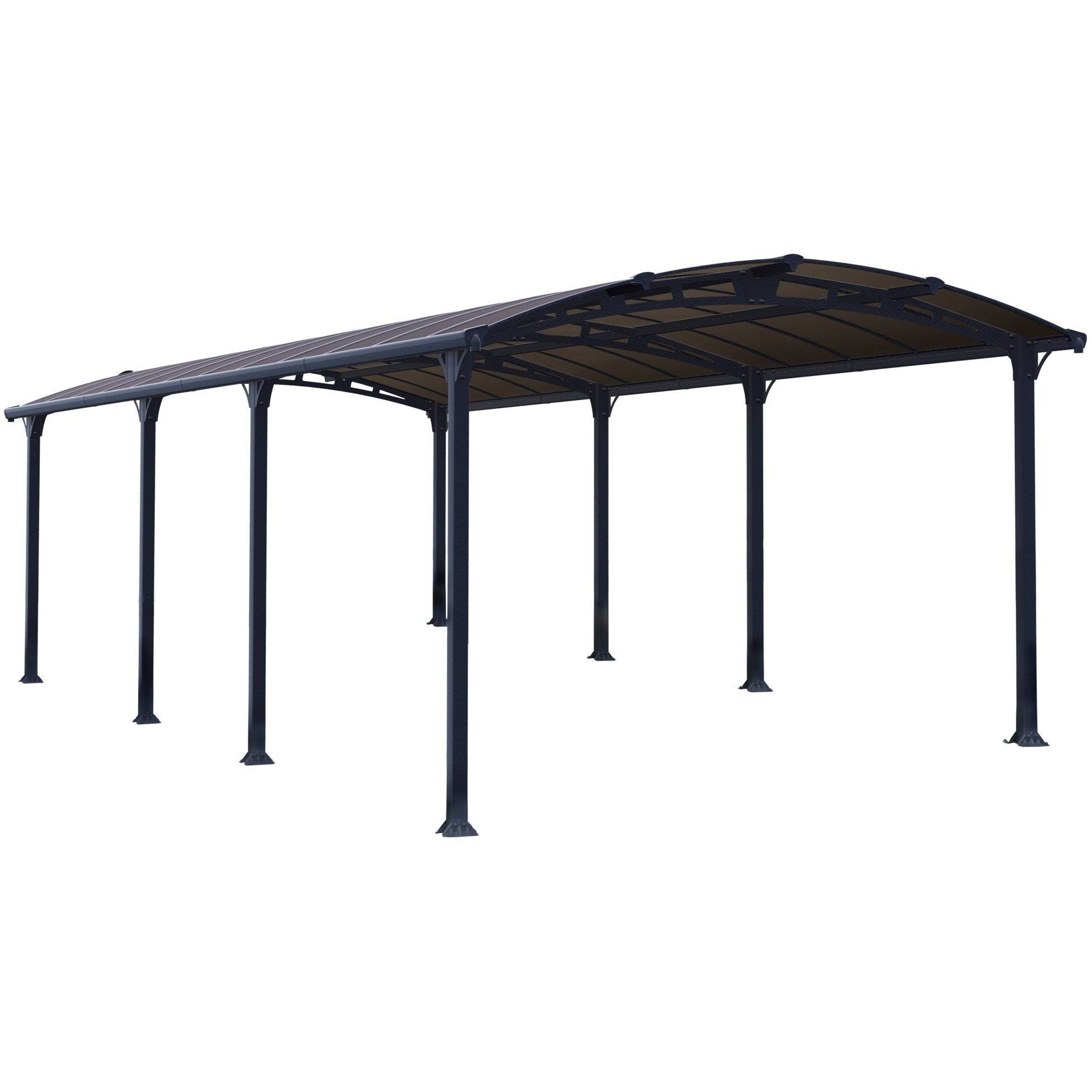 Arcadia 8500 Aluminium 12 x 28 ft Carport - Canopia By Palram