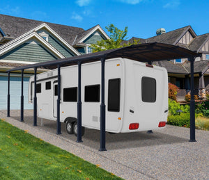 Arcadia Alpine 12700 Aluminium 12 x 42 ft Carport - Canopia By Palram
