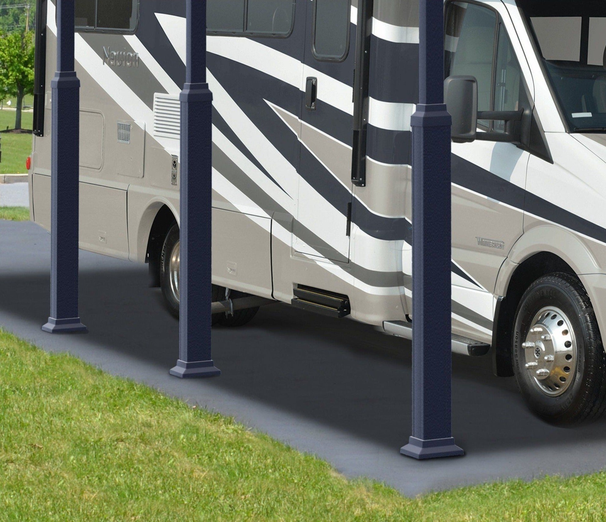 Arcadia Alpine 12700 Aluminium 12 x 42 ft Carport - Canopia By Palram