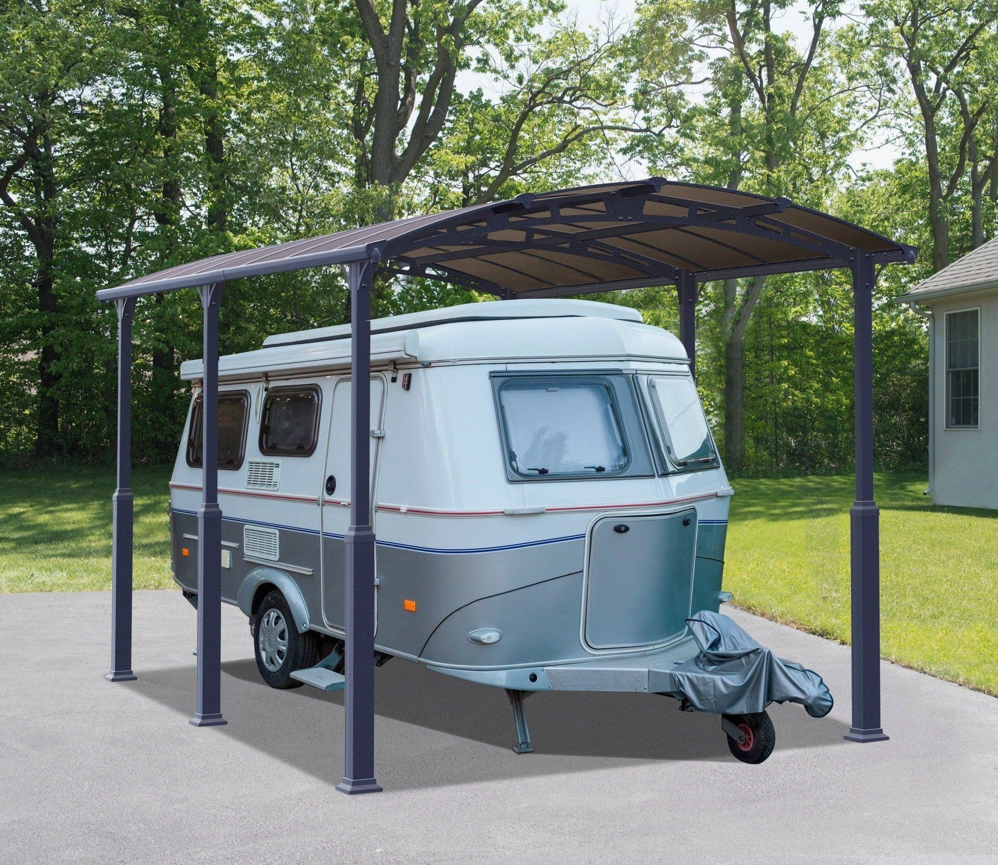 Arcadia Alpine 5000 Aluminium 12 x 16 ft Carport - Canopia By Palram
