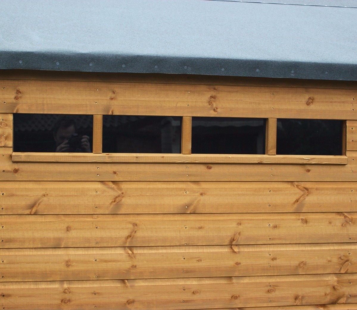 Shedlands Security 8 x 6 ft Pent Garden Shed including assembly