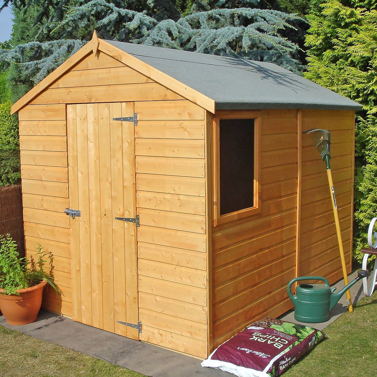 Apex Wooden Garden Sheds