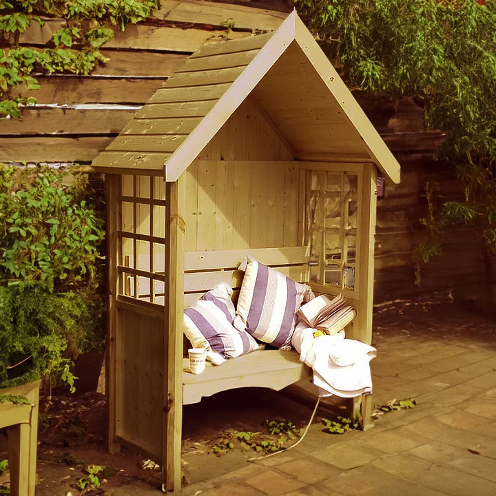 garden arbour seat