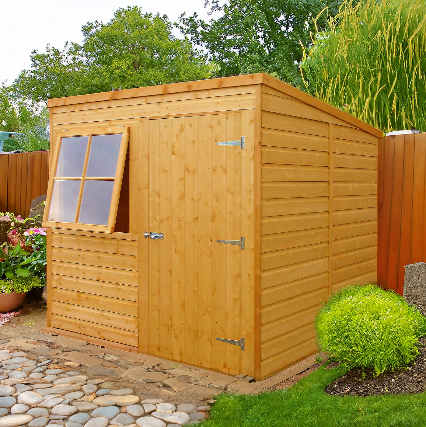 Pent Garden Wooden Sheds