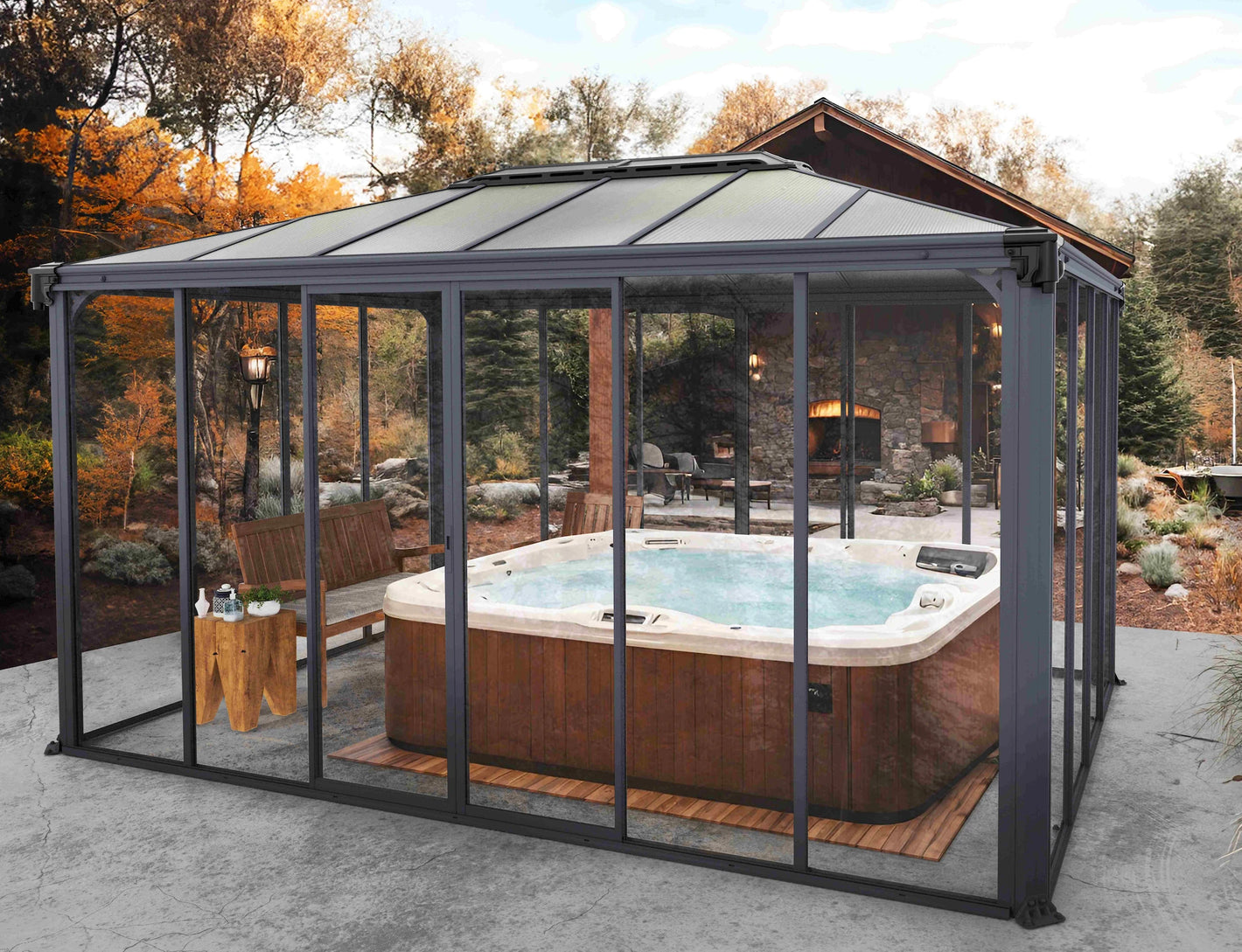 Hot Tub Gazebo Kits
