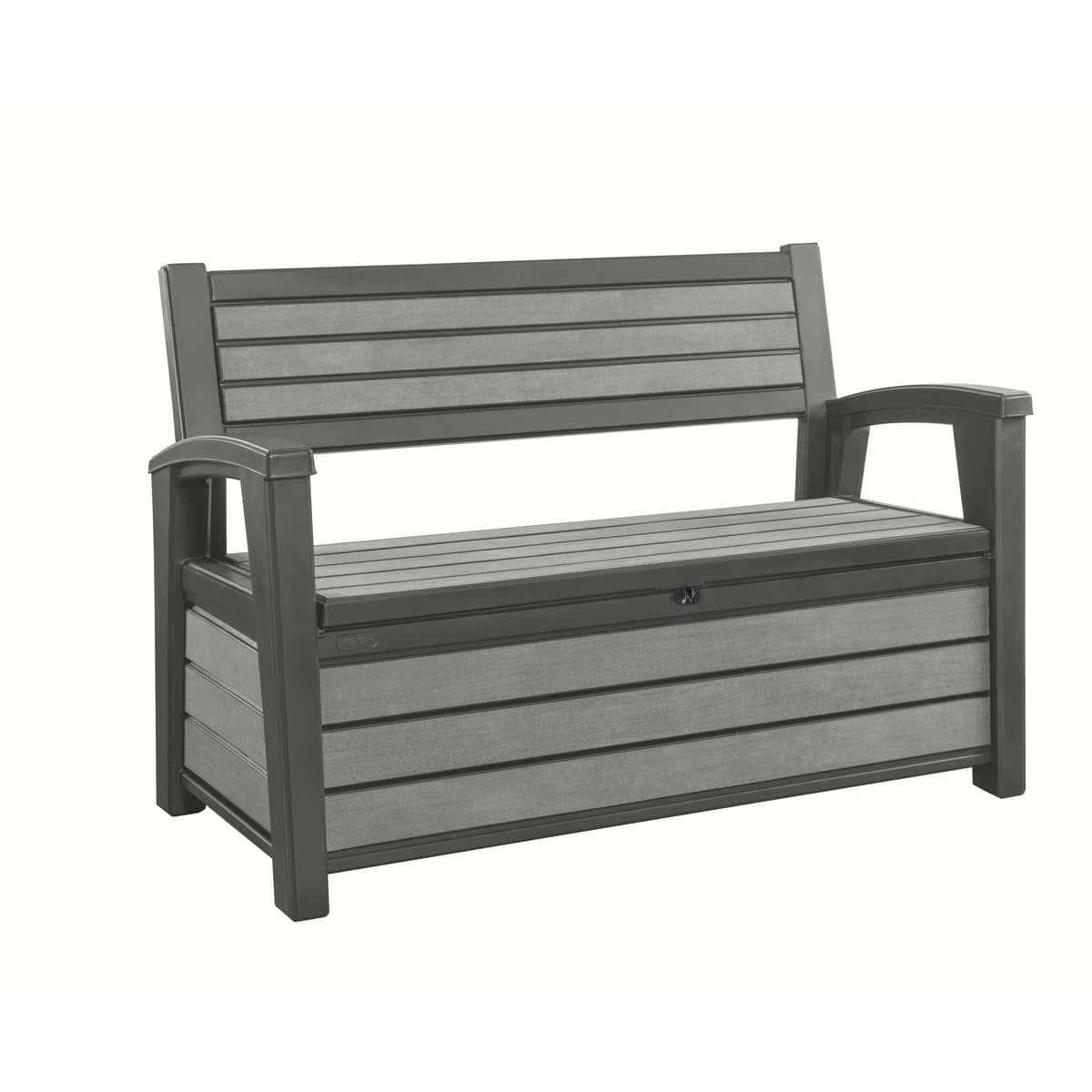 Hudson Duotech 227 Litre Garden Storage Bench - Grey