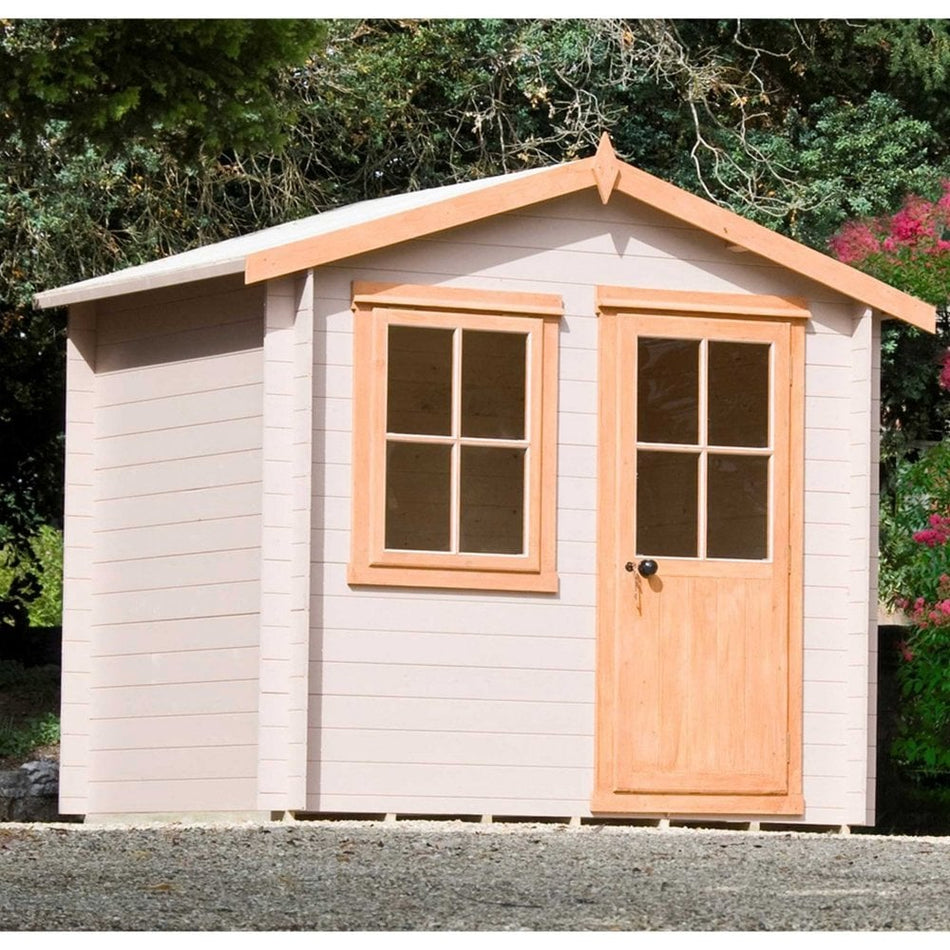 Shire 8x6 Avesbury Log Cabin Style Shed