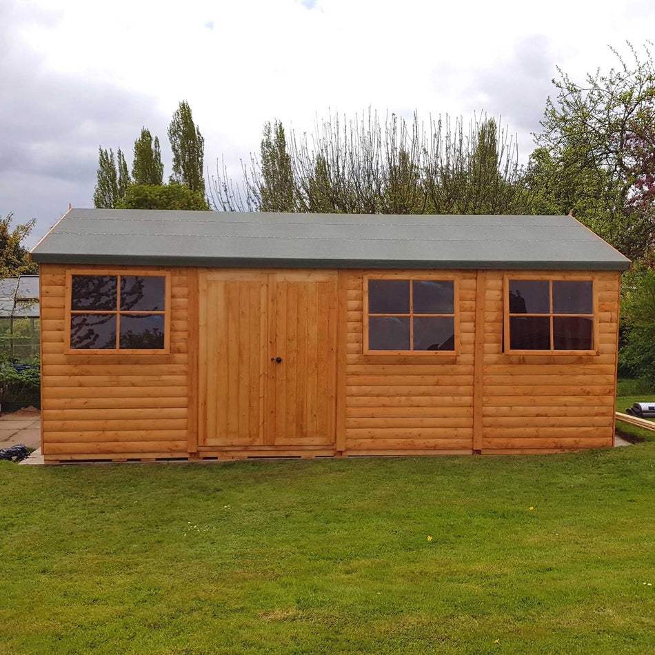 Shire 12x24 Mammoth Loglap Shed