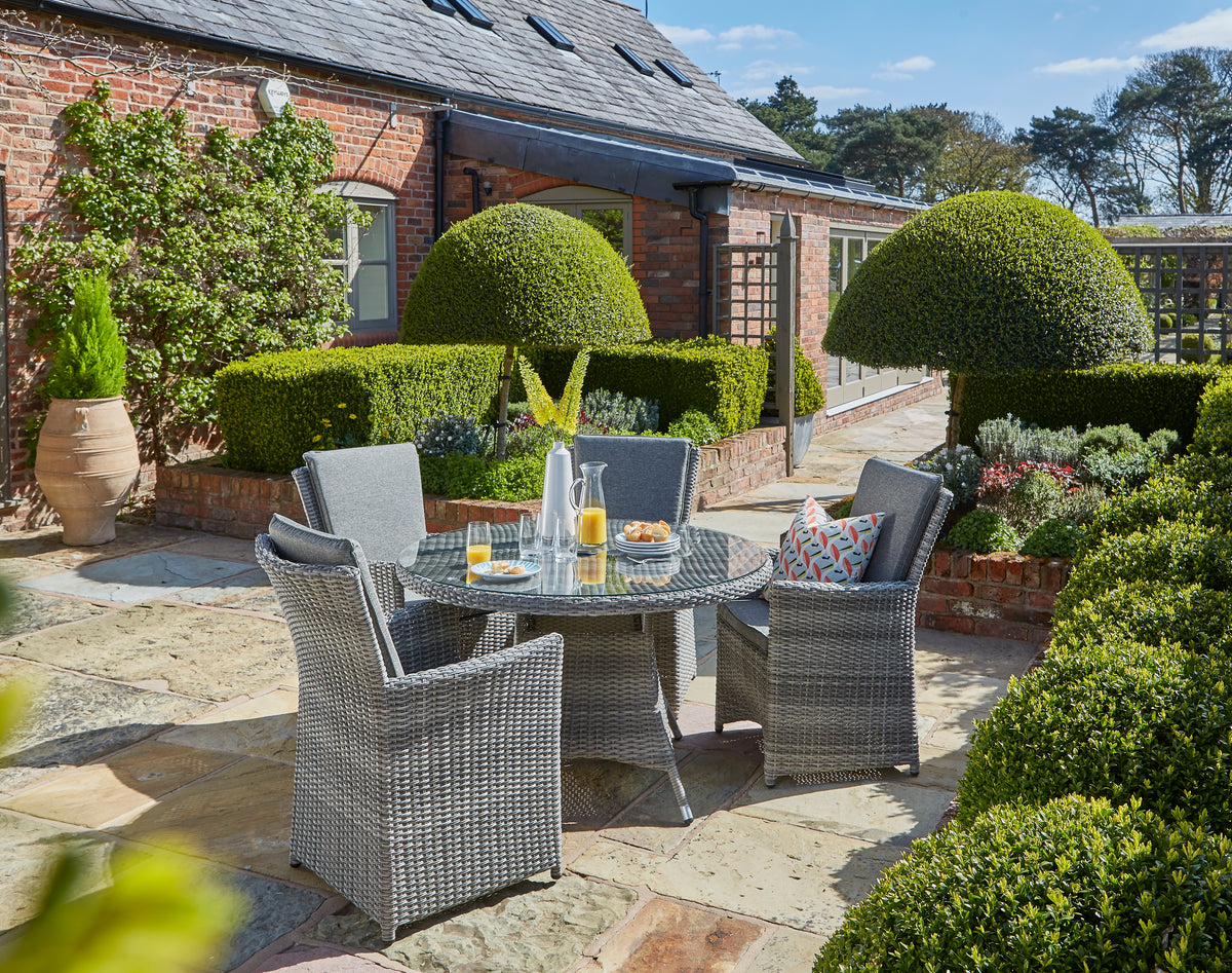Burnham XL 4 Seater Garden Dining Set