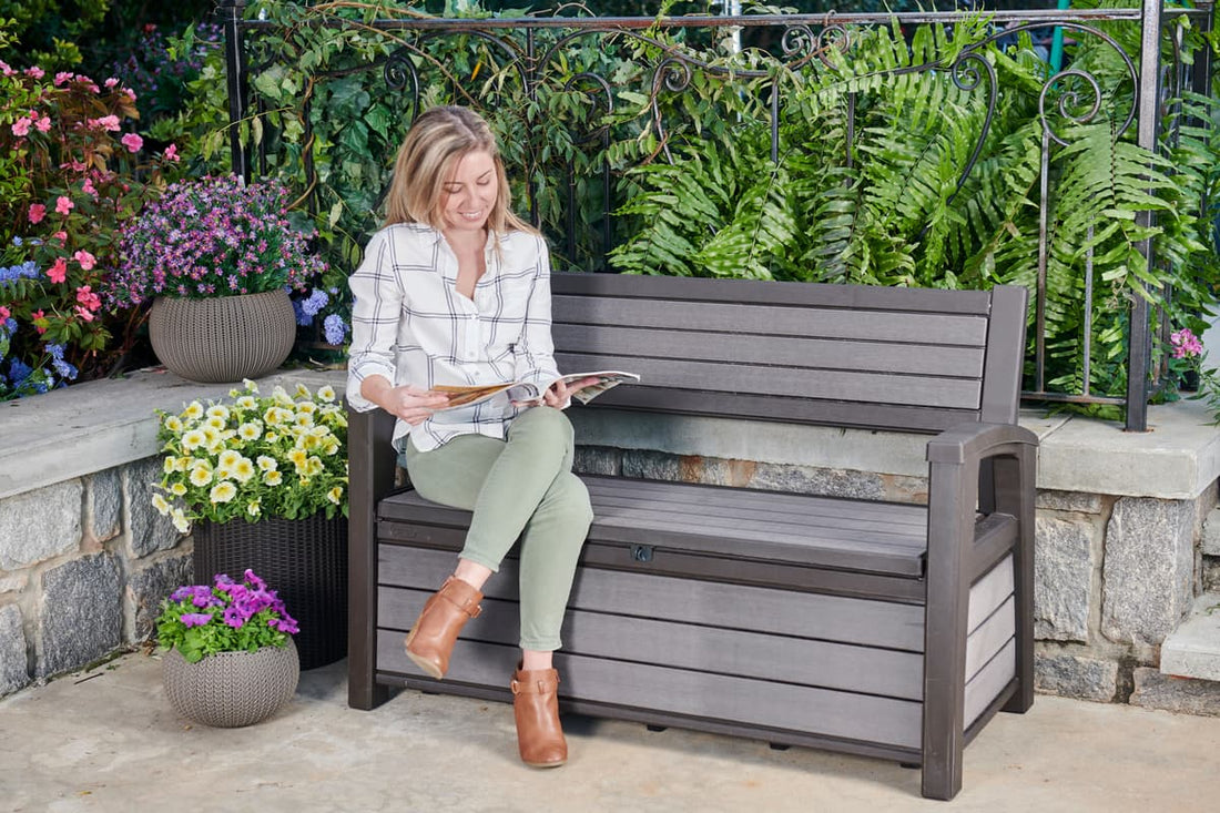 Hudson Duotech 227 Litre Garden Storage Bench