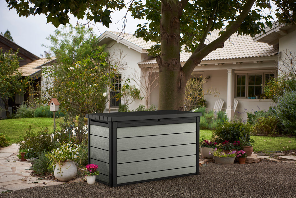 Denali 757 Litre Duotech Garden Storage Box - Grey